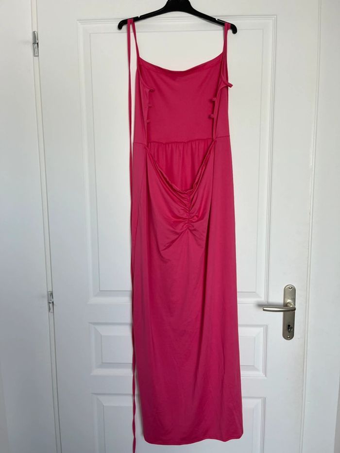 Robe longue rose à fente Shein M très bon état💕 - photo numéro 7