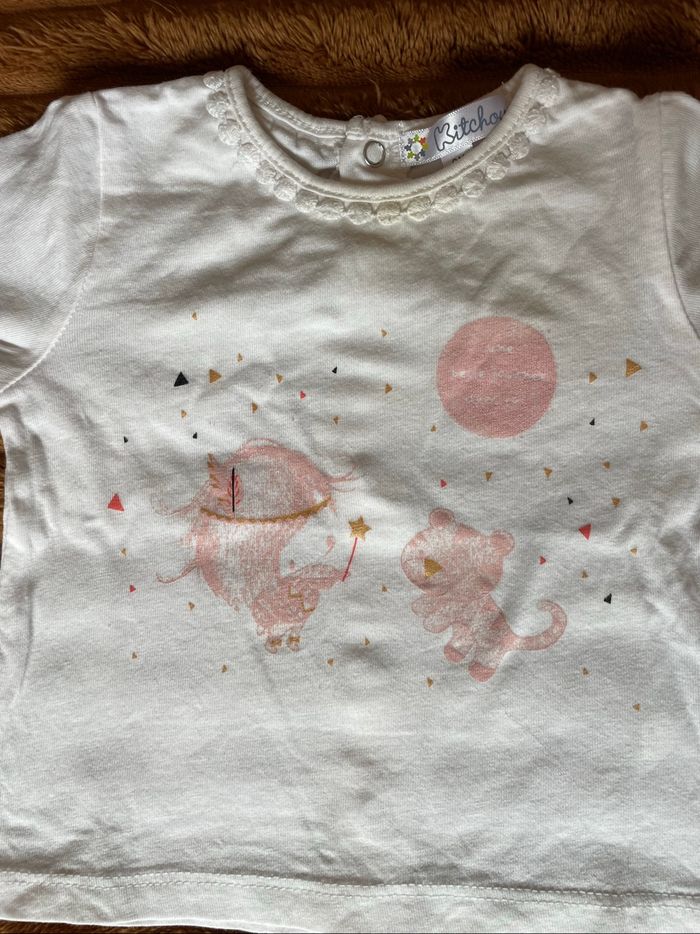 T-shirt manches longues bébé - photo numéro 3