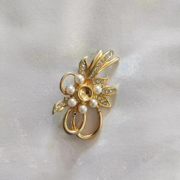 Broche vintage style victorien - photo numéro 3