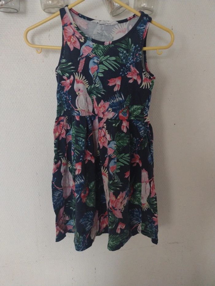 Robe tropical H&M fille 6-8 ans