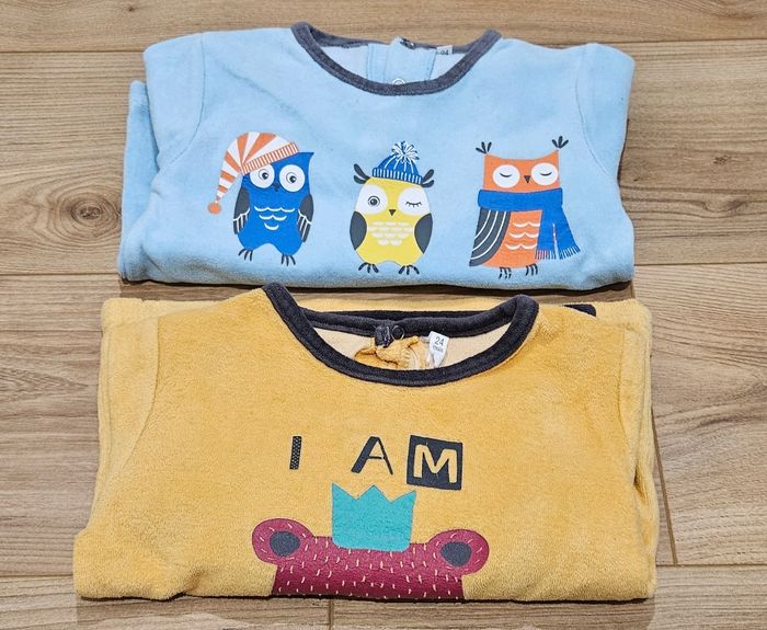 Lot de 2 pyjamas garçon- Taille 24 mois
