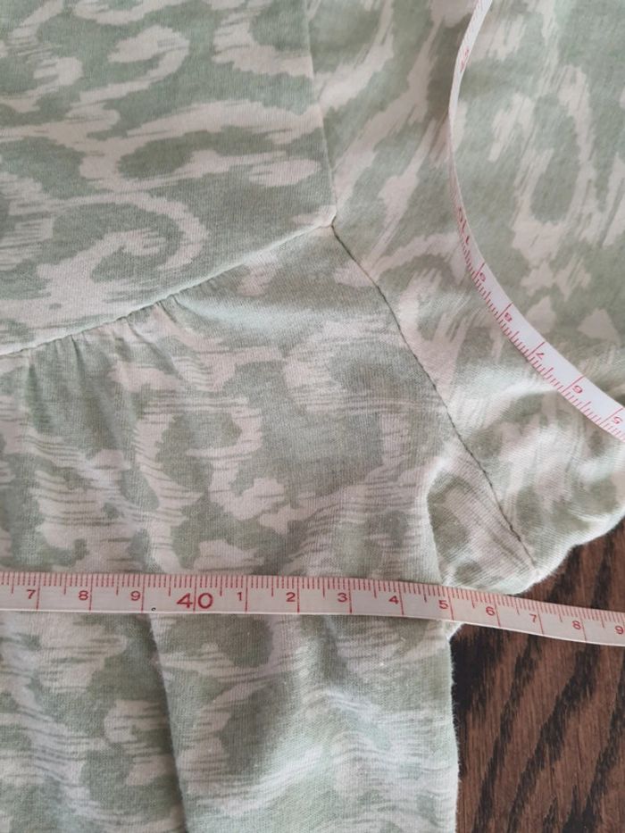 Jolie T-shirt femme vert/beige Carrera taille S - photo numéro 17