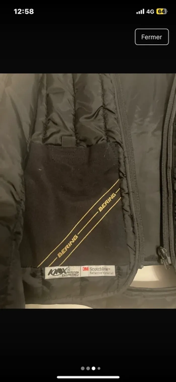 Veste réversible noire - photo numéro 3