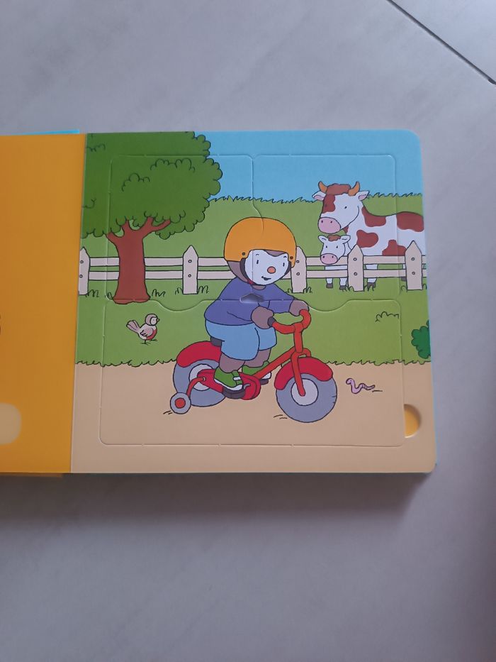 T'choupi " mon premier livre puzzle" - photo numéro 5