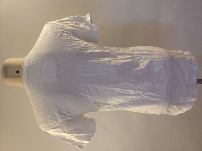 T shirt blanc motifs mer owk homme 38 100% coton - photo numéro 3