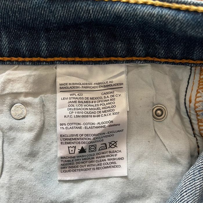 Jean/pantalon bleu marine Levi's Denzen 285 pour homme, taille W 38 L 34 (48 taille française) - photo numéro 7