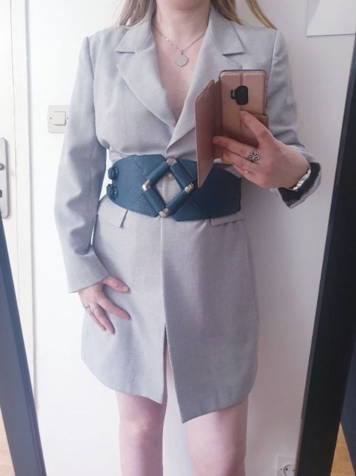 Magnifique veste blazer longue