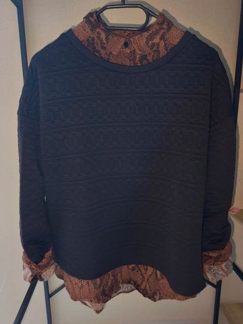 Pull + blouse 