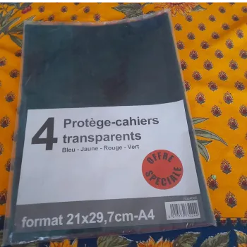 lot de protège cahiers