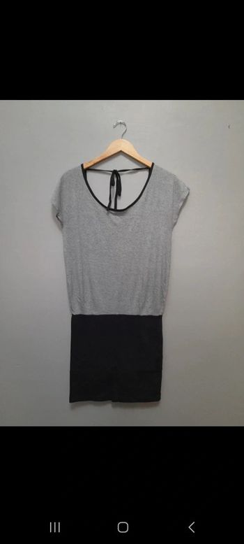 Robe casual bi couleur