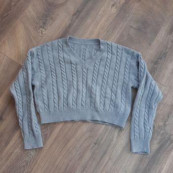Pull en mailles torsadées XS 34