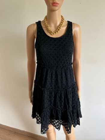 Robe noire en dentelle Molly Bracken taille 1 bon état
