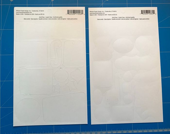 Lot de 2 planches d'autocollants cartonnées Karen Foster Design - photo numéro 5