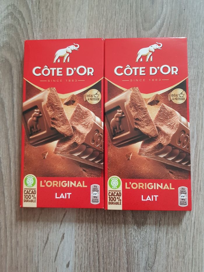 Tablettes côte d'or