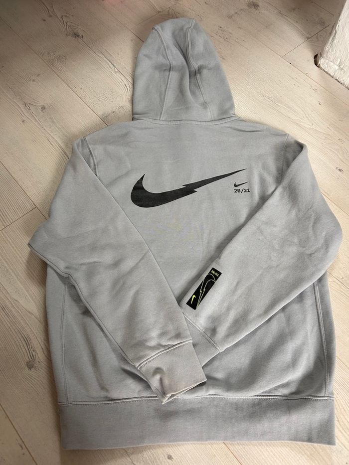 Sweat à capuche gris Nike S - photo numéro 5