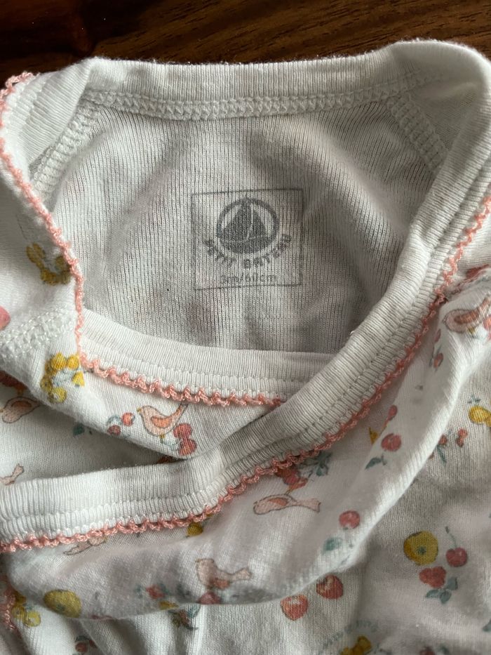 Body Petit Bateau taille 3 mois - photo numéro 2