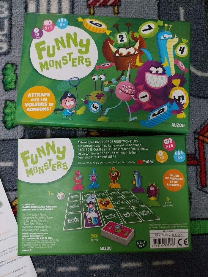 Jeu Funny Monsters