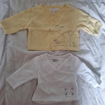 Lot de 2 gilets mixtes