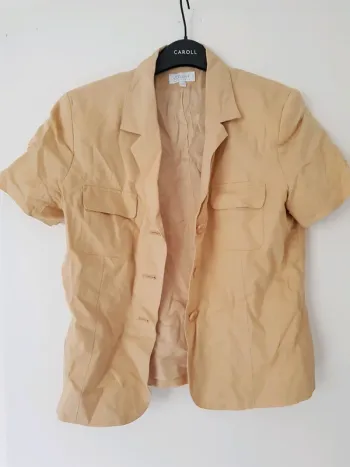 Veste lin et coton, taille 42