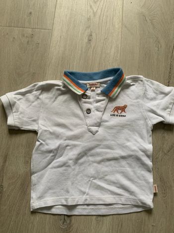 Polo manche courte, catimini, 18 mois en bon état