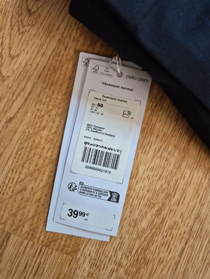 Pantalon homme Taille 50 - photo numéro 2