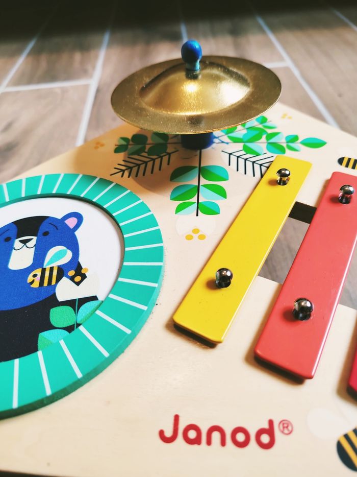🎶Table plateau multi activités musicale en bois marque Janod - photo numéro 5
