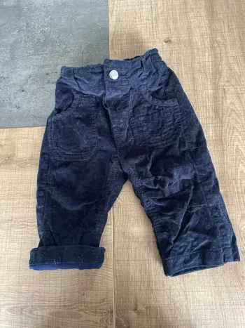 Pantalon velours 9mois