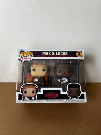 Funko Pop Stranger Things Max et Lucas