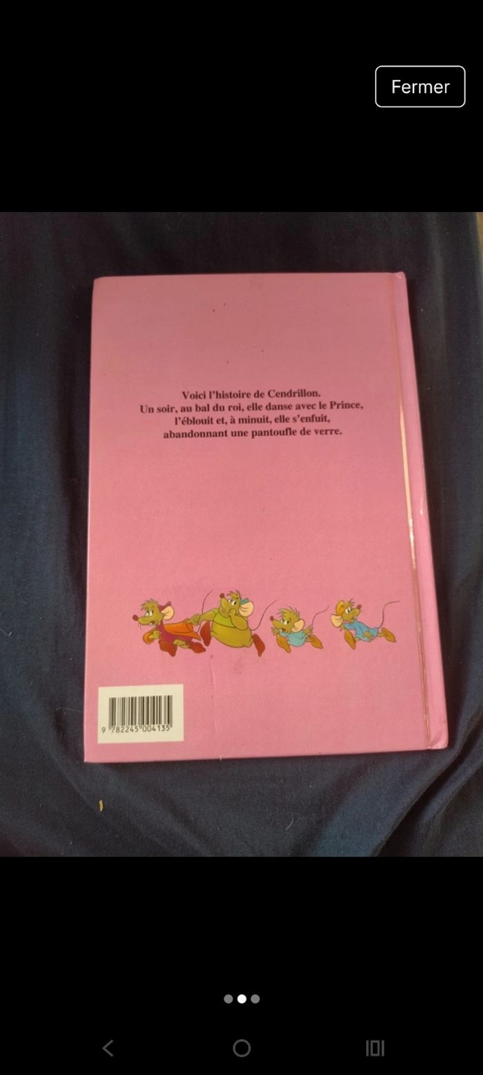Livre cendrillon - photo numéro 2