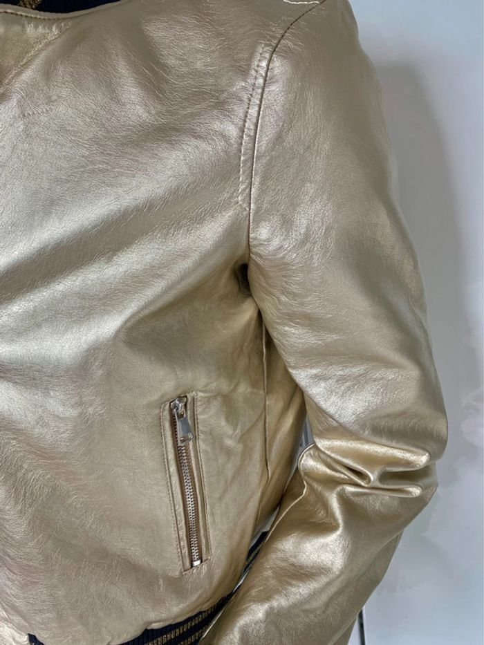 bombers irisée doré - photo numéro 3