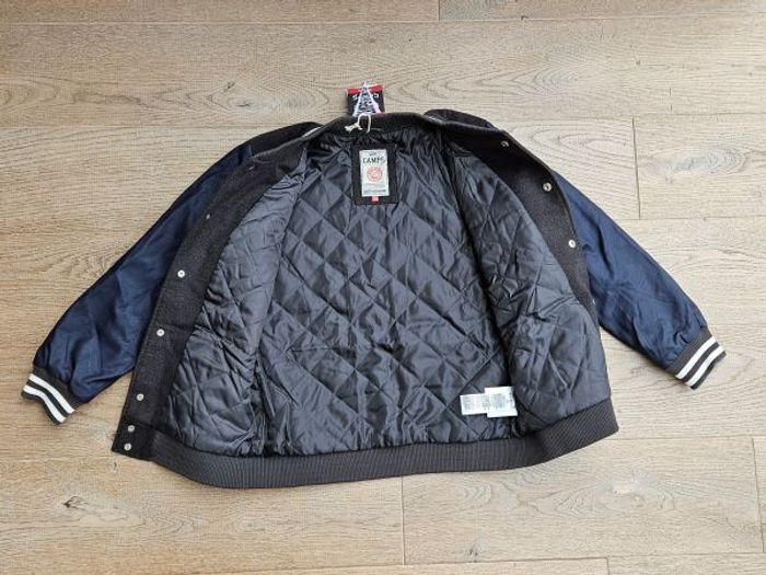 NEUF Veste blouson Teddy marelassé simili cuir Campus Camps 12 ans - photo numéro 8