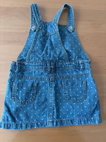 Robe Salopette en jean 24M