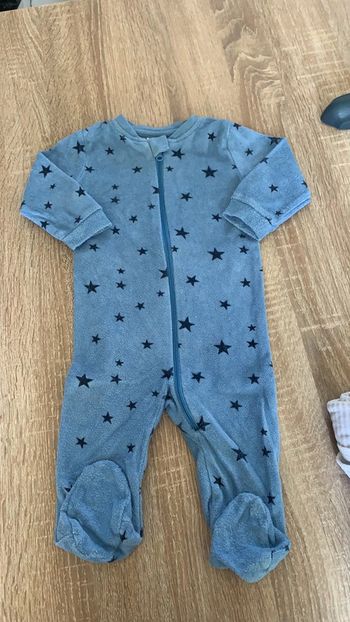 Pyjama éponge 3/6 mois