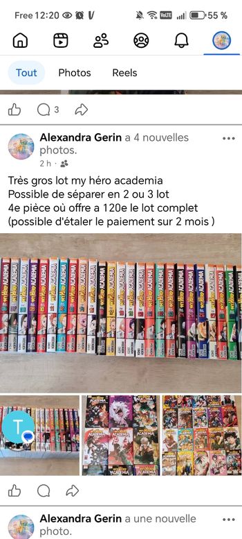 Lot de manga 
