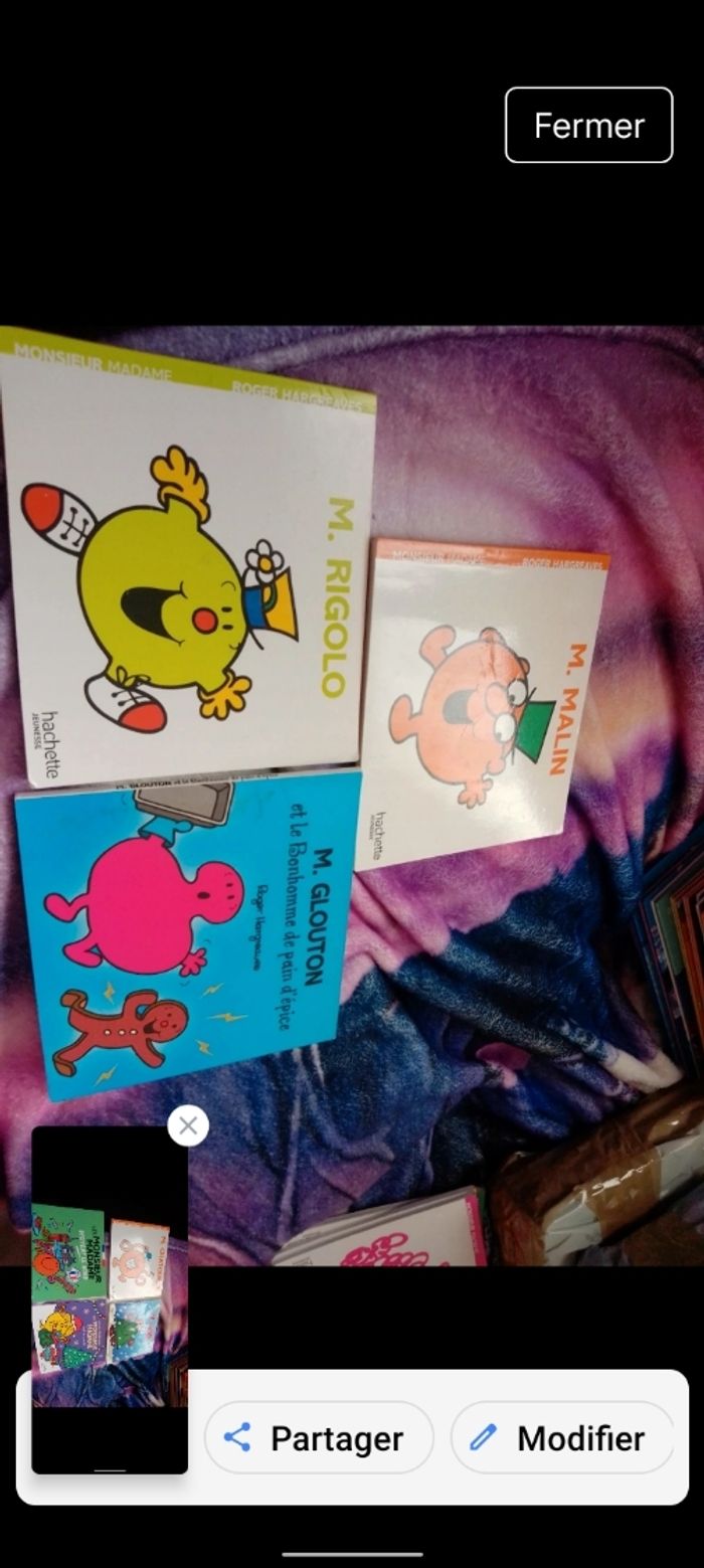 Lot livres Monsieur Madame - photo numéro 2