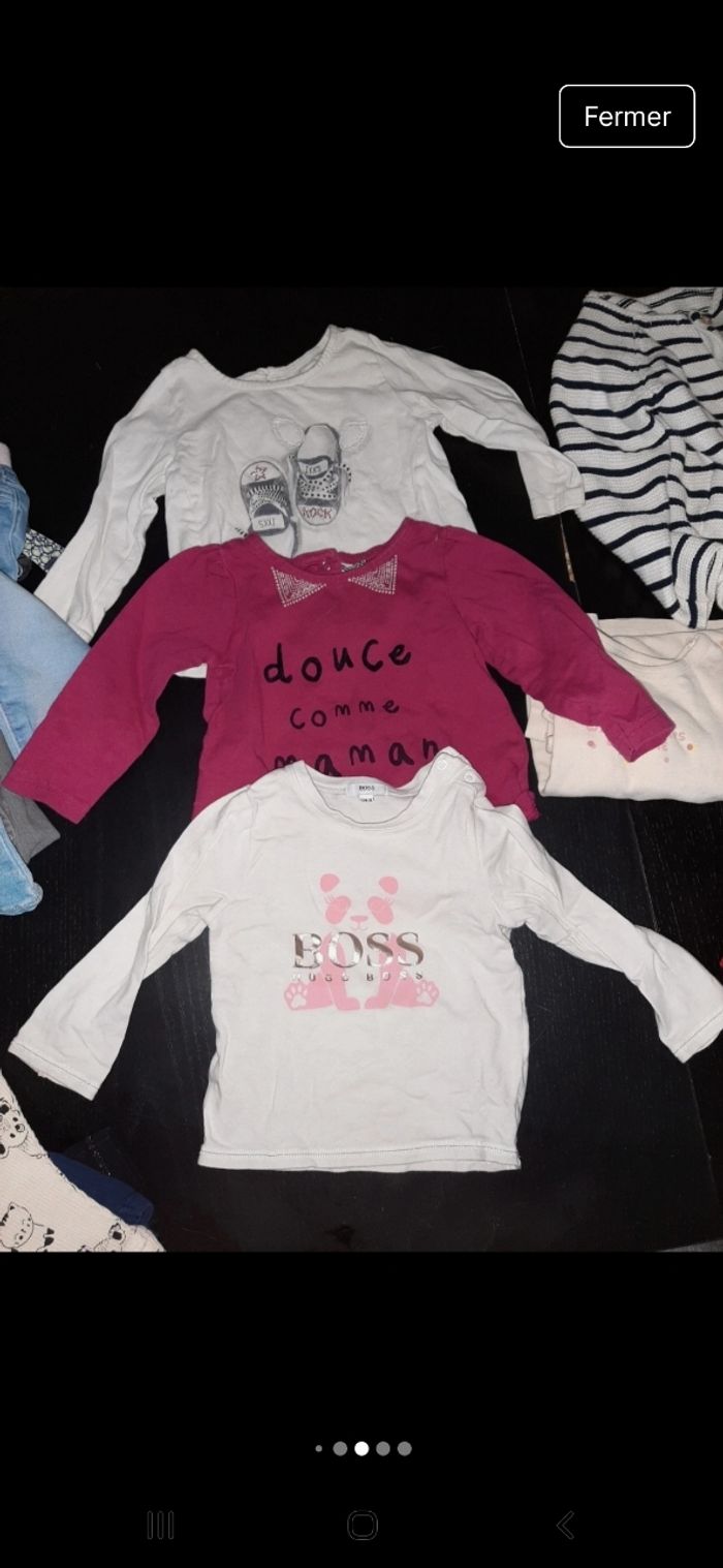 Lot vêtements fille 12mois - photo numéro 7