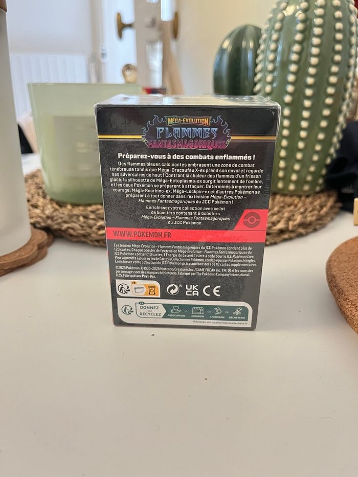 Pokemon Bundle Flammes Fantasmagoriques ME02 Lot de boosters - photo numéro 2