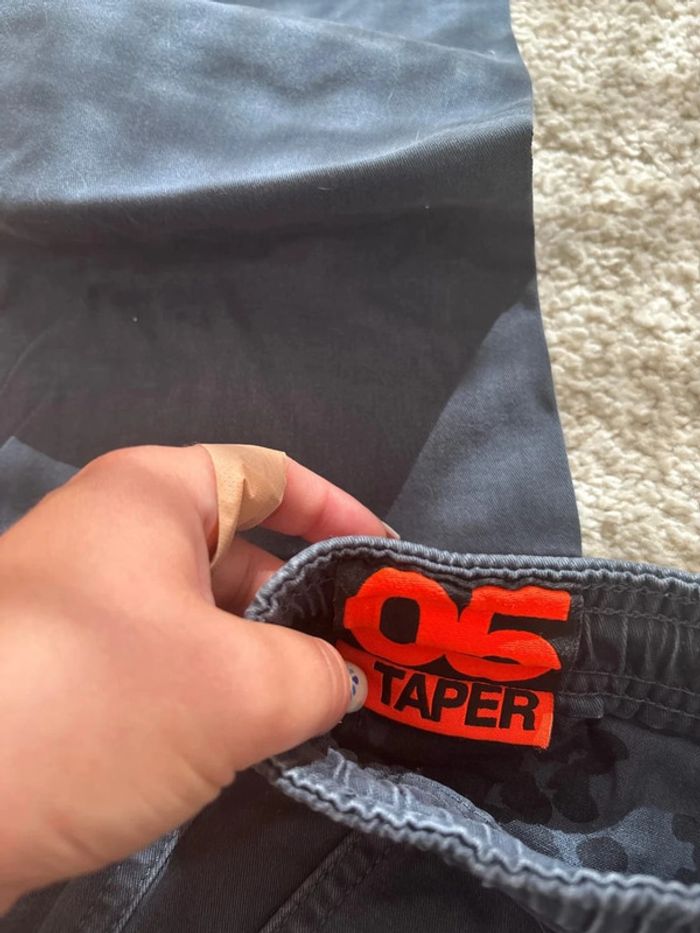 Chino bleu marine superdry taille 40 - photo numéro 3