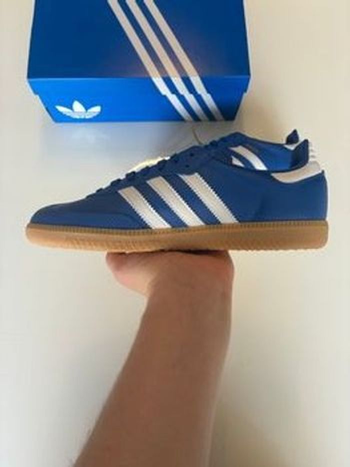 Adidas Samba J Blue - 38 - photo numéro 3