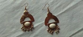 Boucles d'oreilles dorées