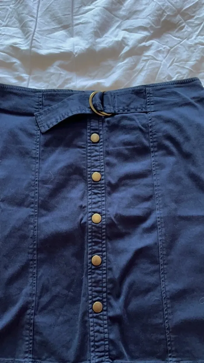 Jupe bleu marine Gemo taille S - photo numéro 2