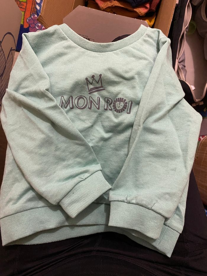 Tee shirt manche longue et pull 24 mois - photo numéro 3