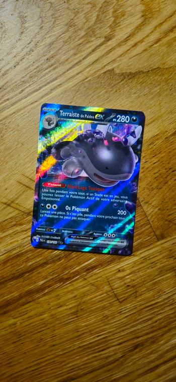 Carte pokemon Terraistre de Paldea EX  130/193