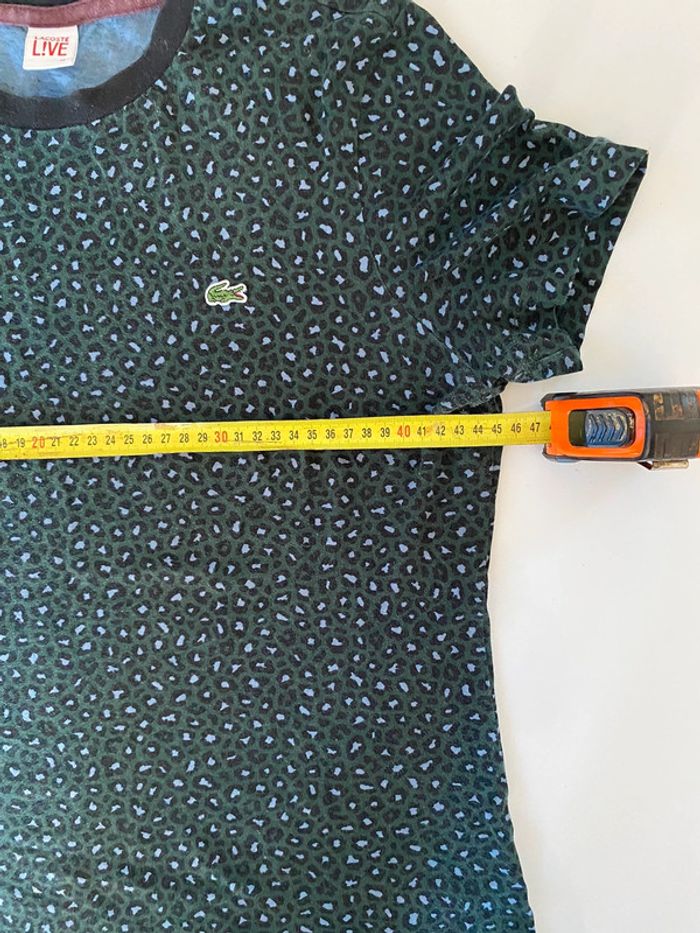 TEE shirt leopard Lacoste M - photo numéro 5