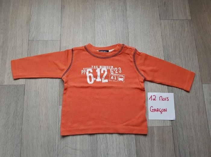 T-shirt Petit pirate 12 mois Garçon