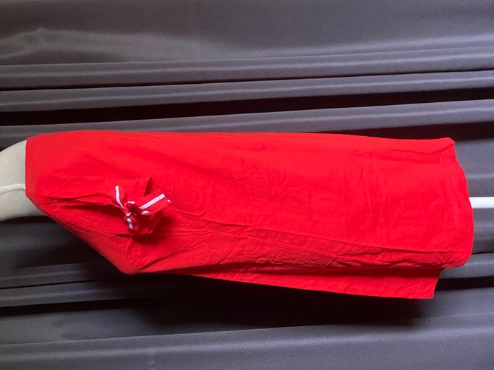 Robe t-shirt rouge - photo numéro 2