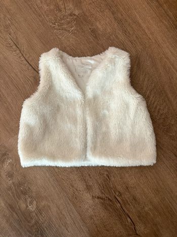 Gilet effet fourrure