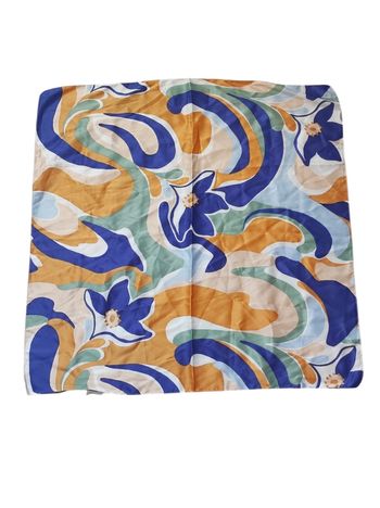 Foulard carré multicolore 65x65