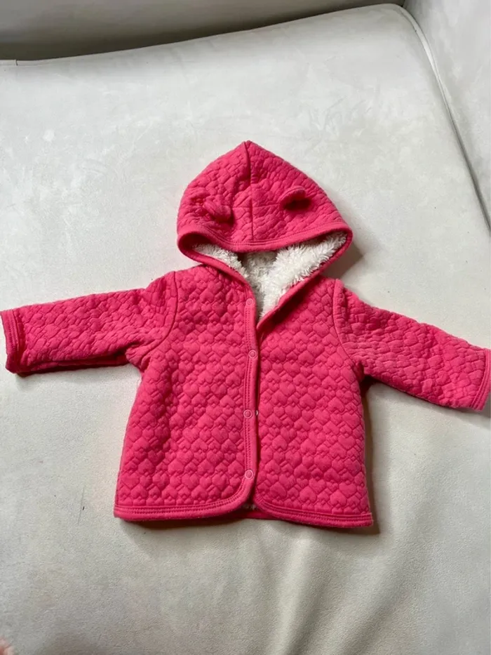 Manteau doudoune fille 3 mois - photo numéro 4