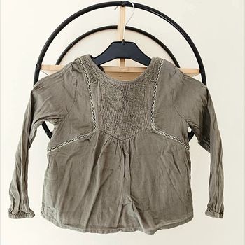 5 ans blouse tape a l'oeil